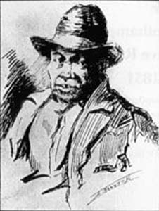 Drawing of Nat Turner